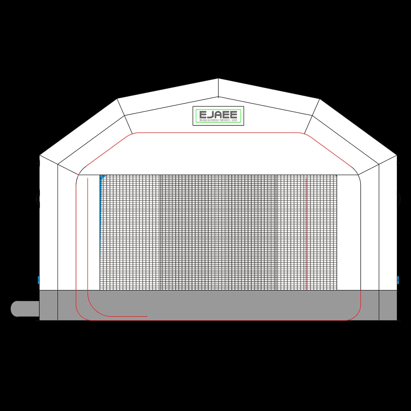 Mobile paint booth Car spray booth