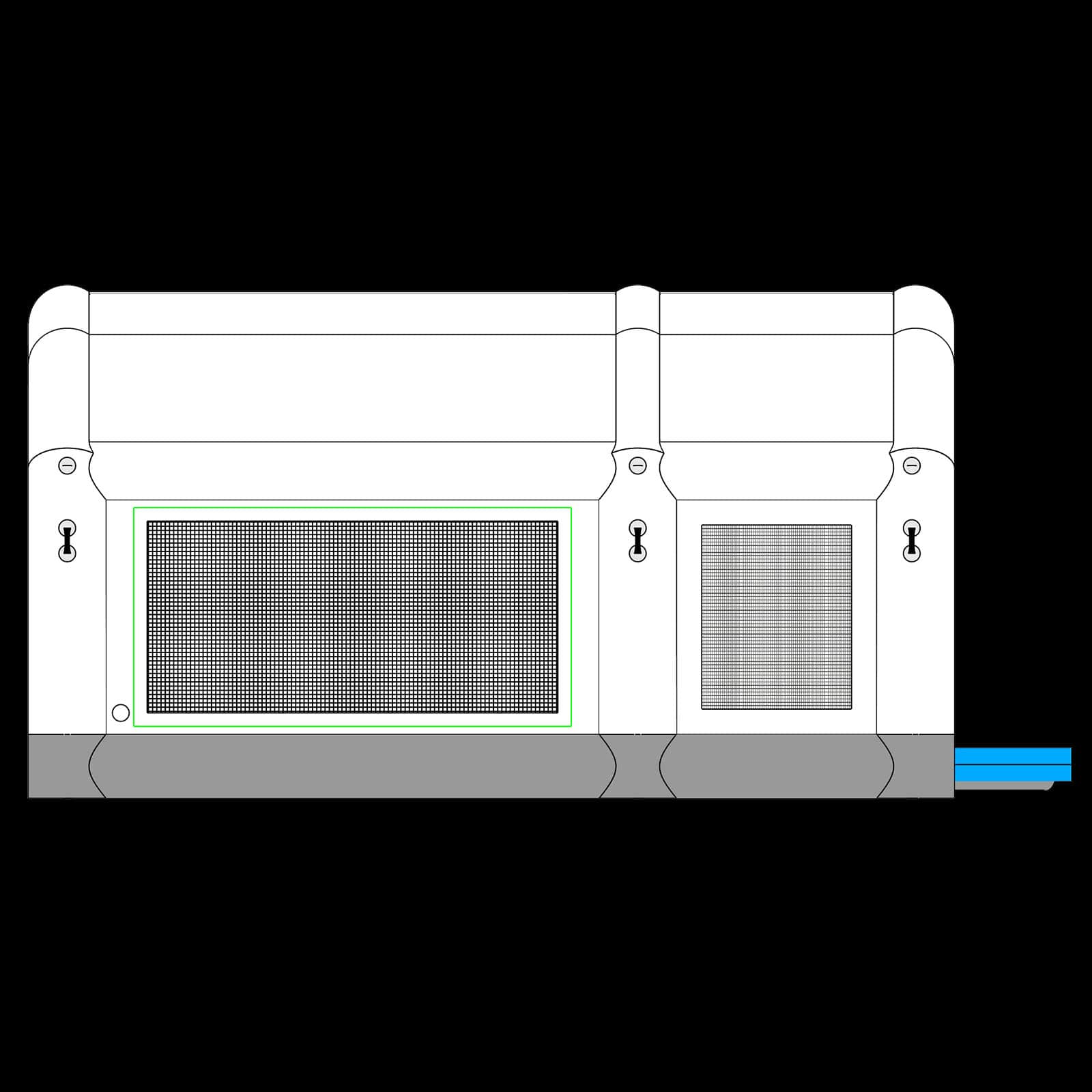 Car spray booth DIY inflatable paint booth