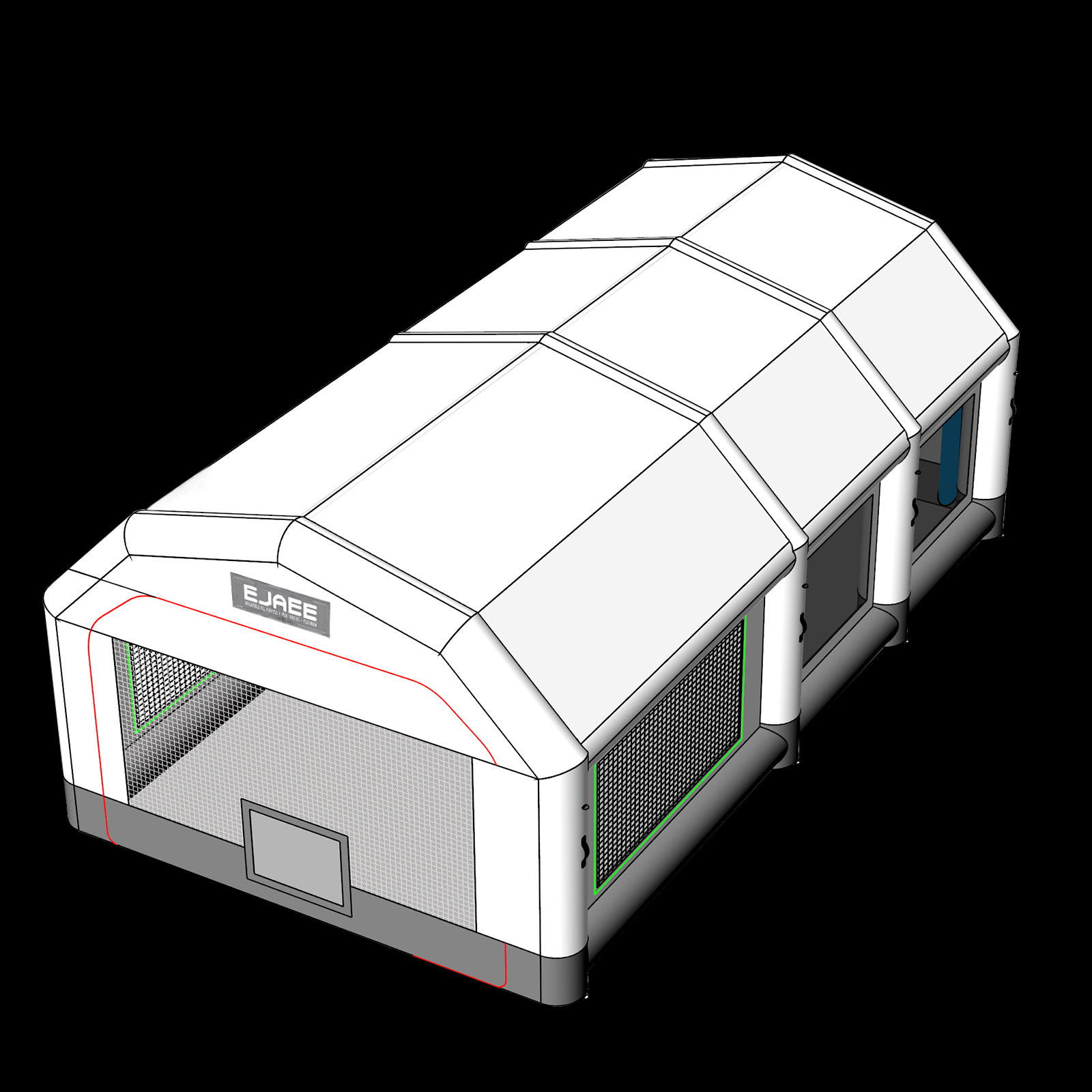 Inflatable paint booth Inflatable paint booth