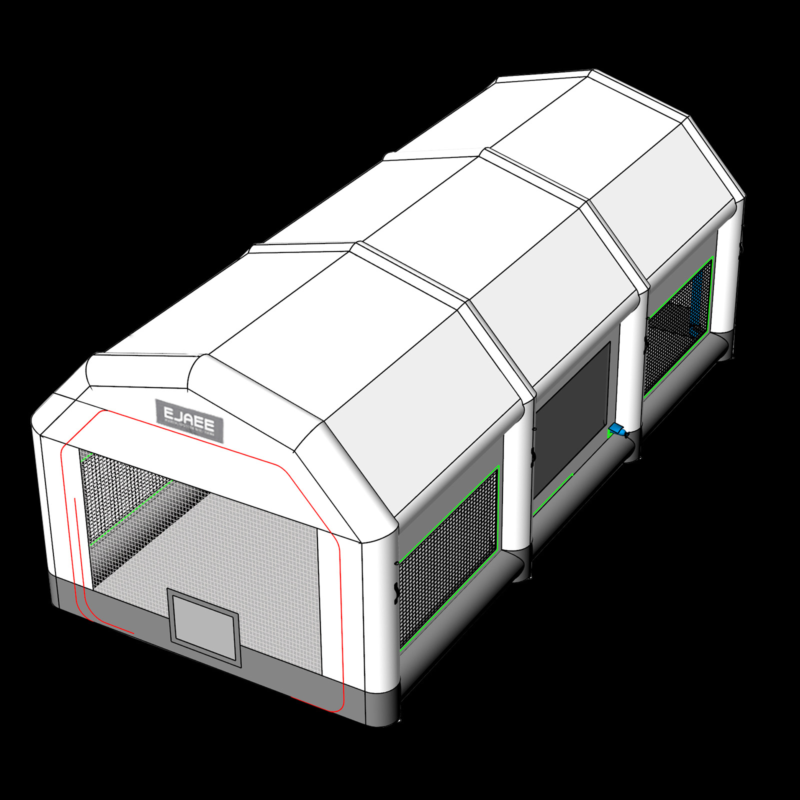 Inflatable paint booth Inflatable paint booth