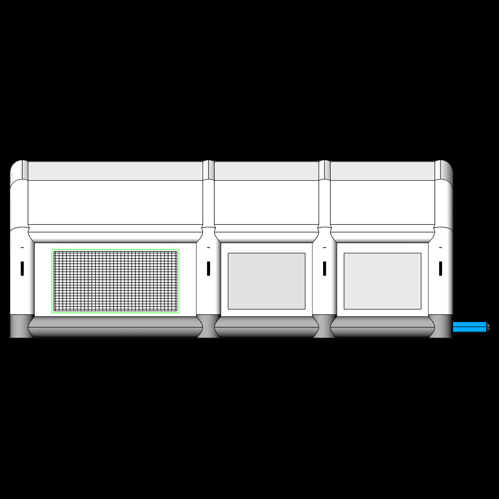Car spray booth DIY inflatable paint booth