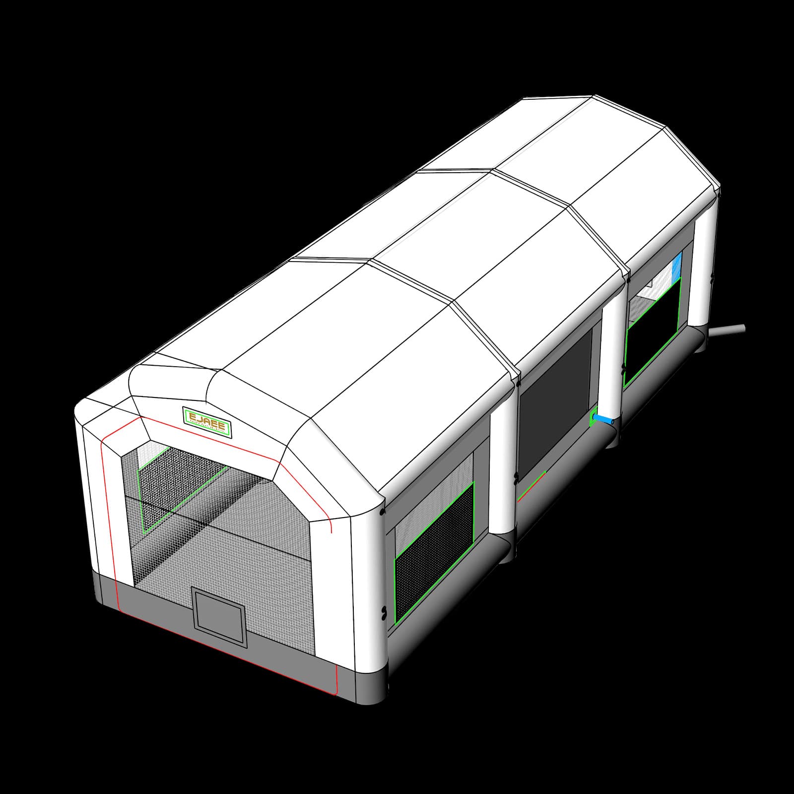 Auto body paint booth Auto body paint booth