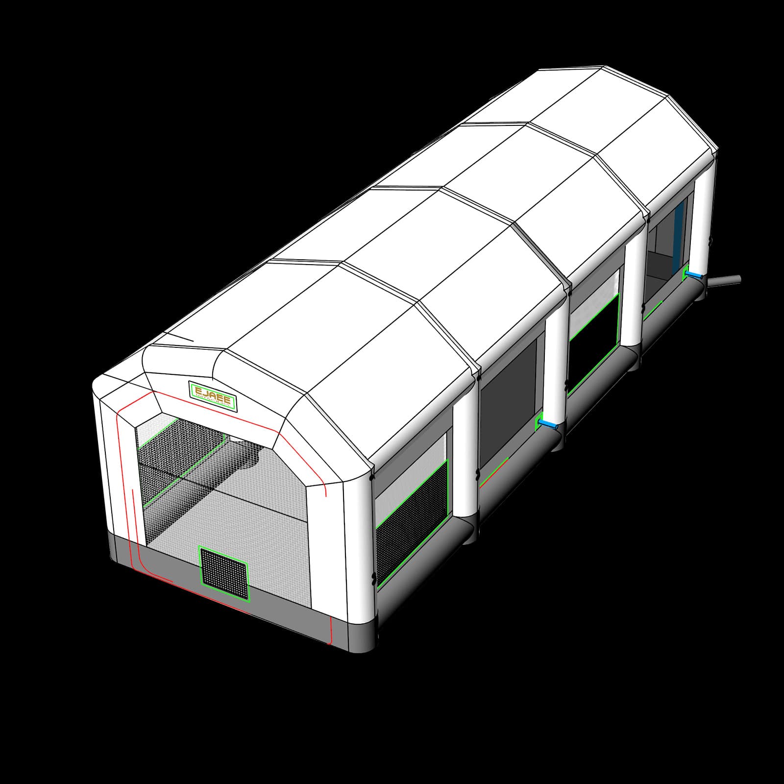 Auto body paint booth Auto body paint booth