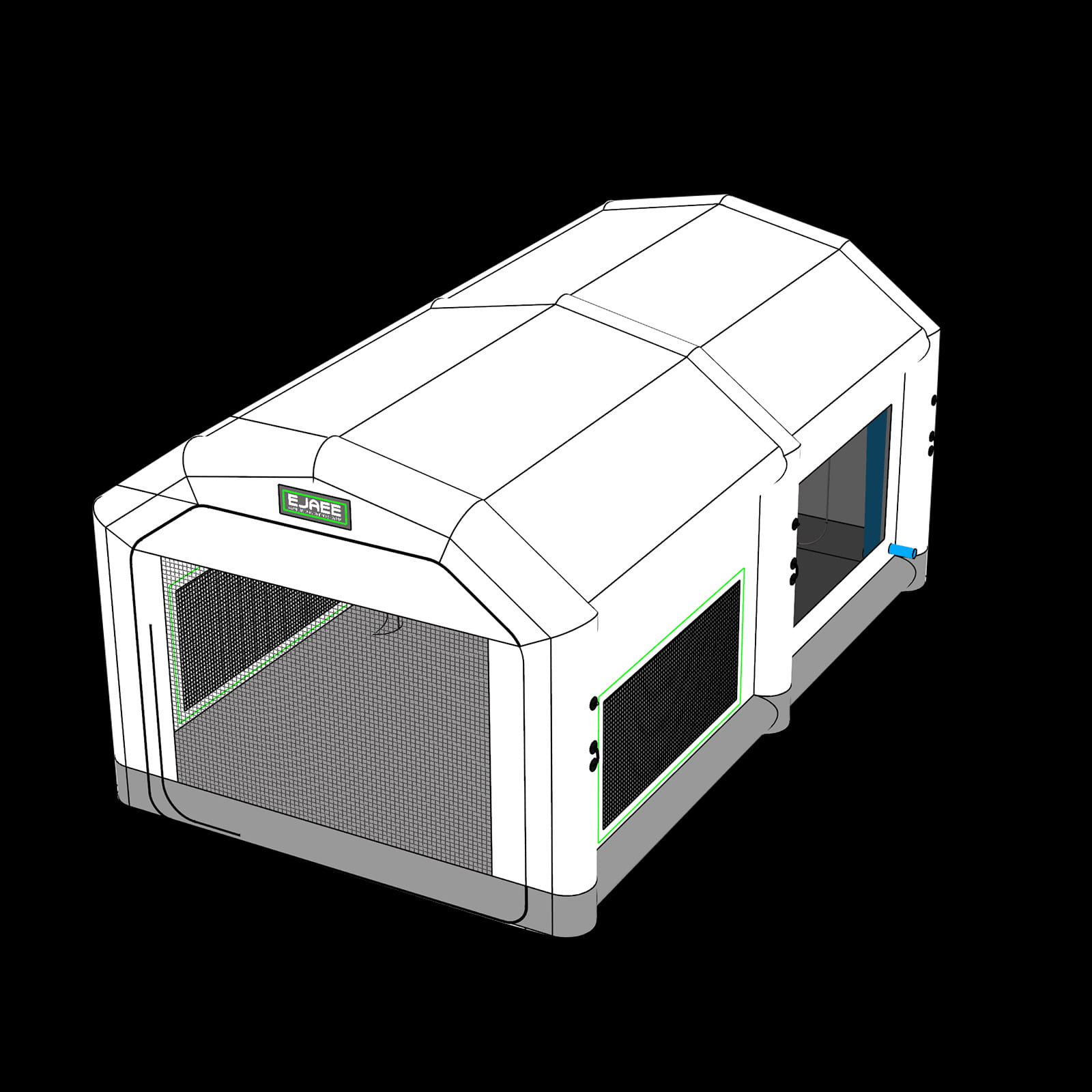 Inflatable paint booth Inflatable paint booth