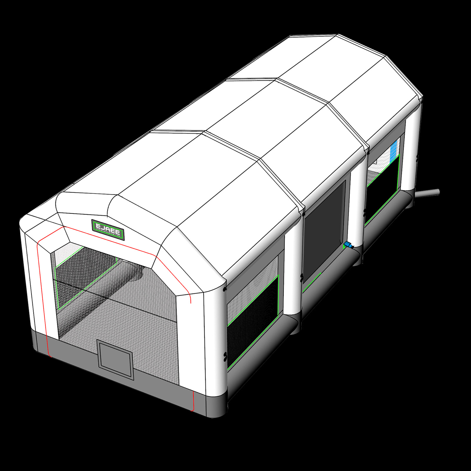 Inflatable paint booth Inflatable paint booth