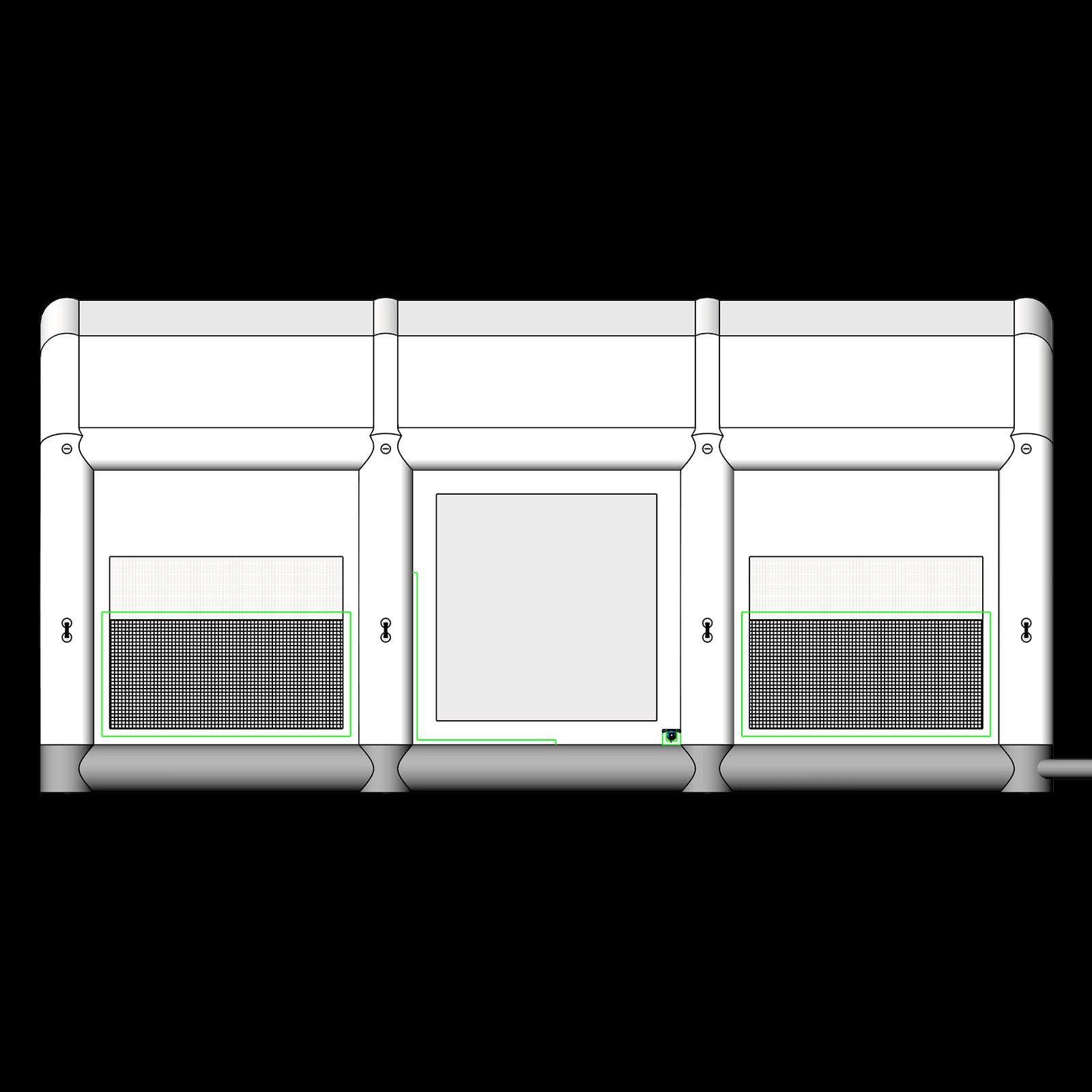 Car spray booth DIY inflatable paint booth