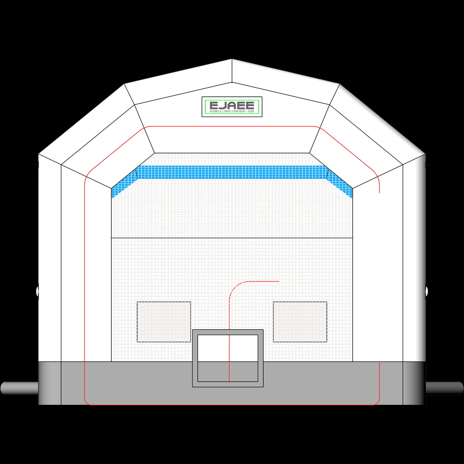 Mobile paint booth Car spray booth