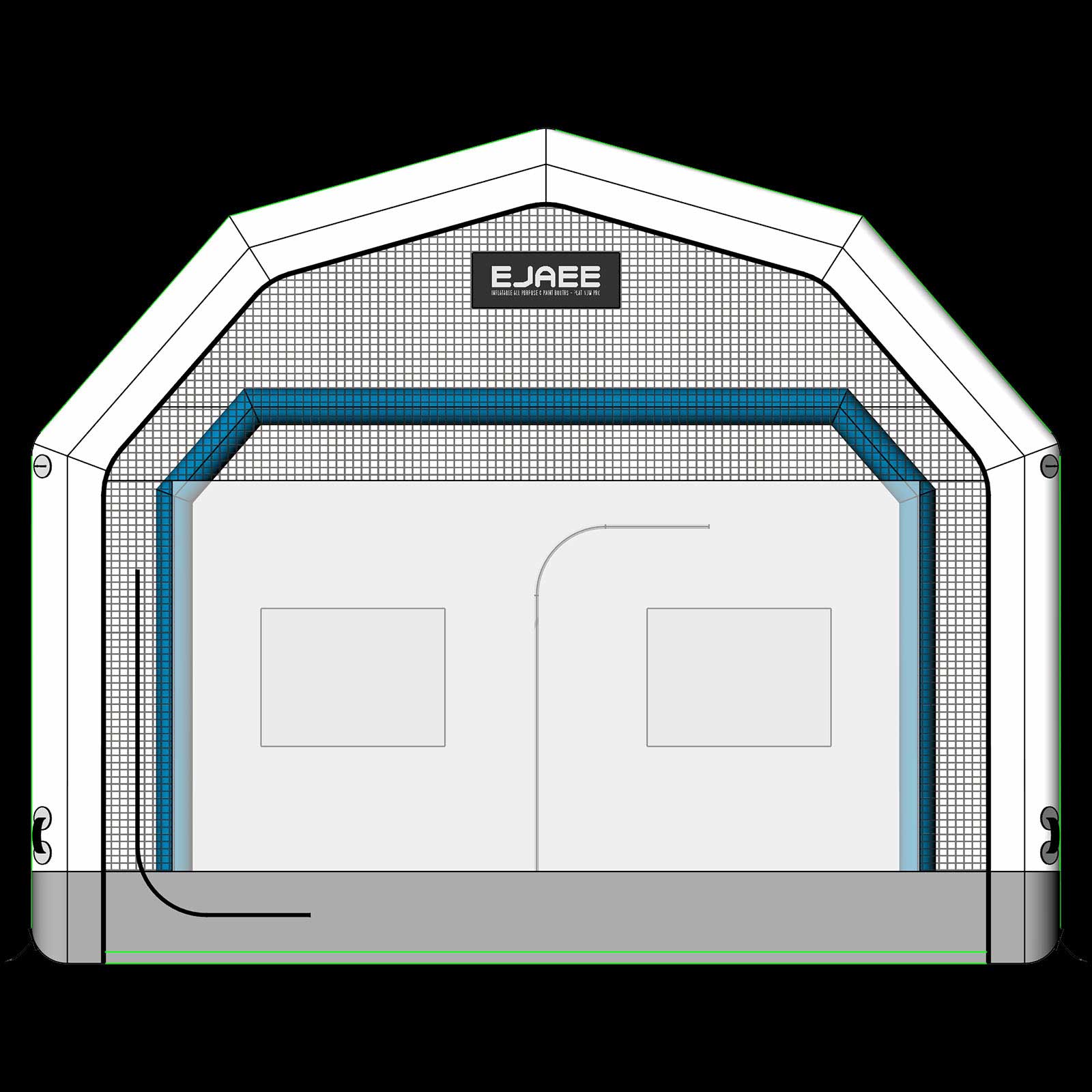 Car spray booth DIY inflatable paint booth