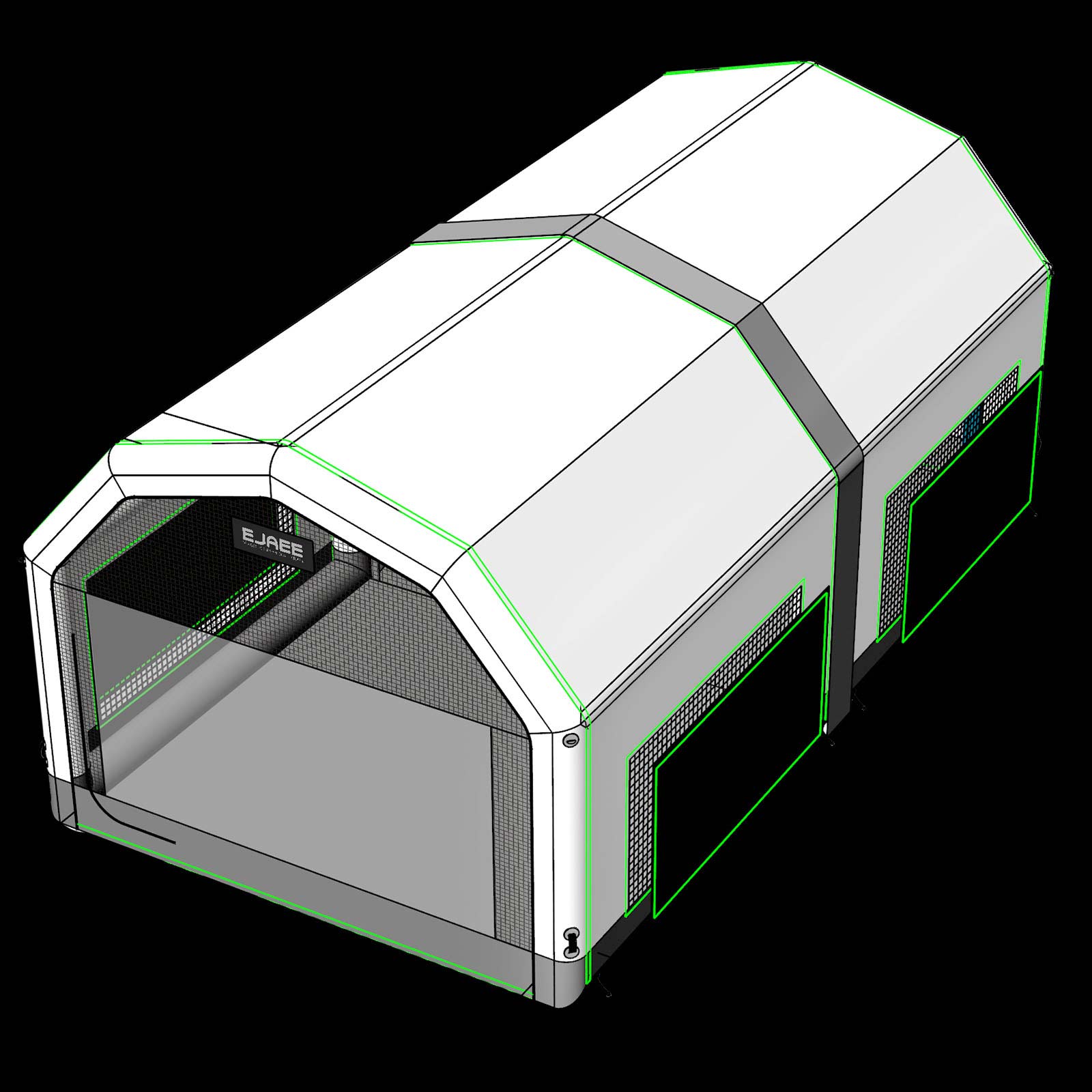 airtight inflatable spray tent airtight inflatable booth