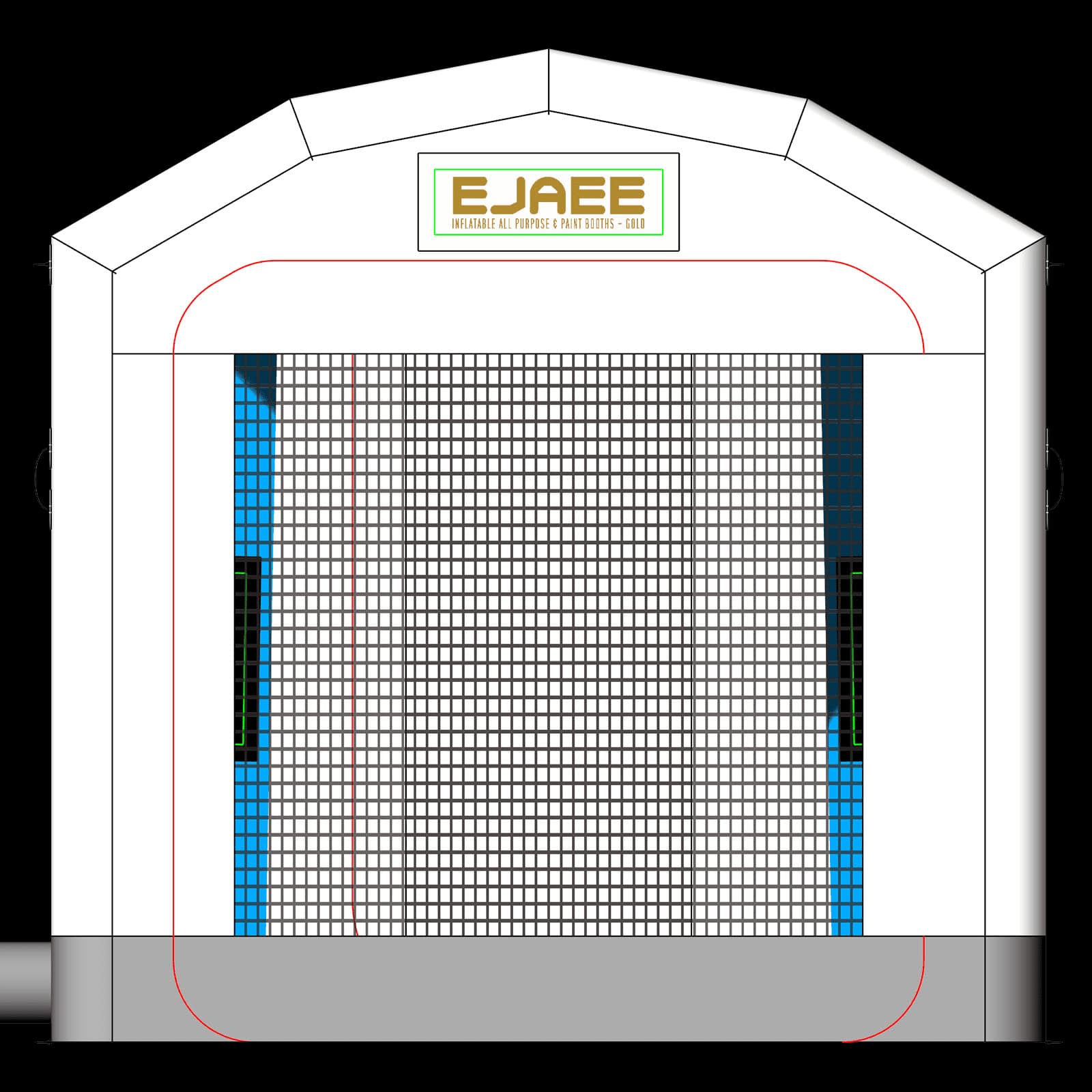 Mobile paint booth Car spray booth