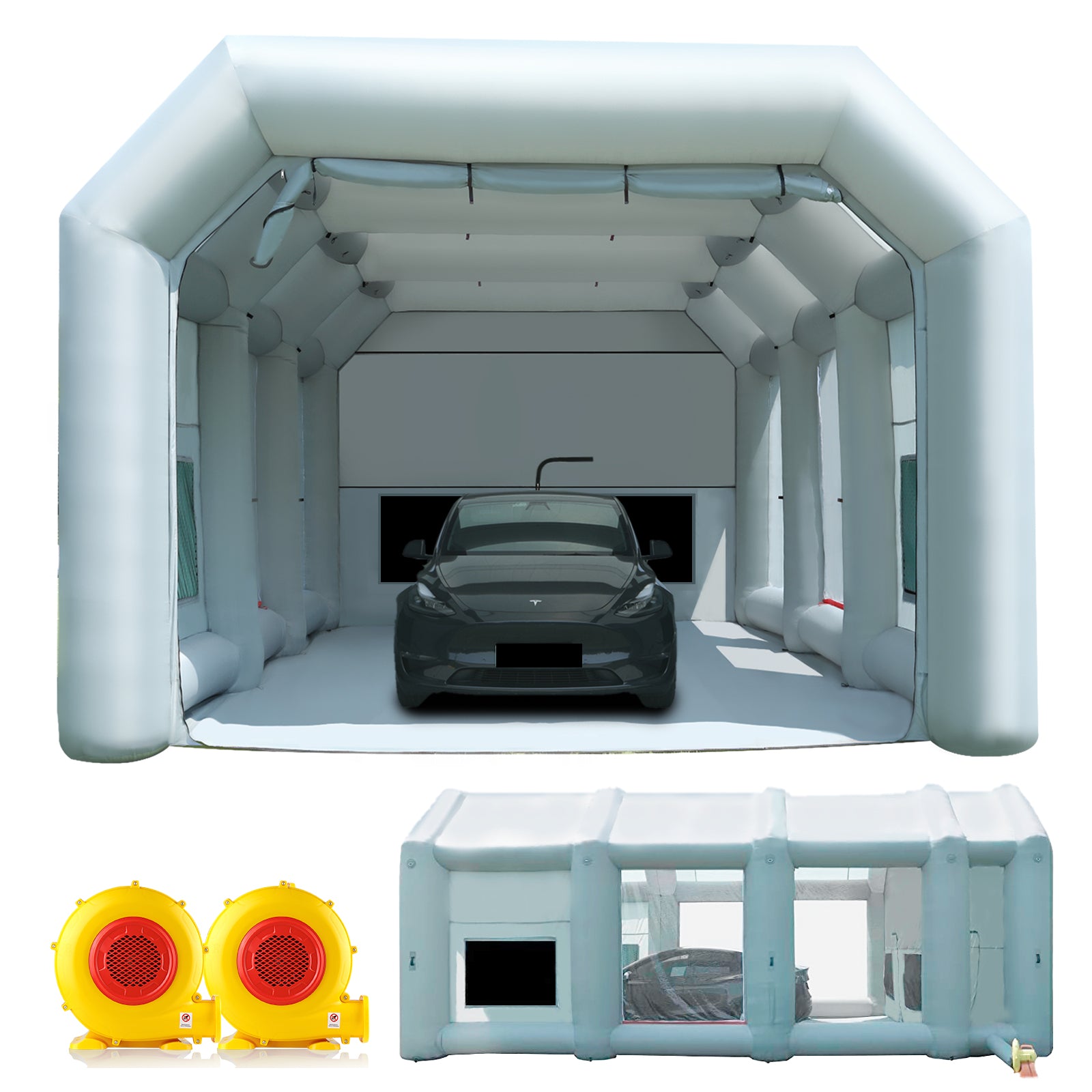 Sewinfla High Quality Portable Spray Paint Tent Spray Inflatable Paint Booth  Car Painting Booth Tent - AliExpress