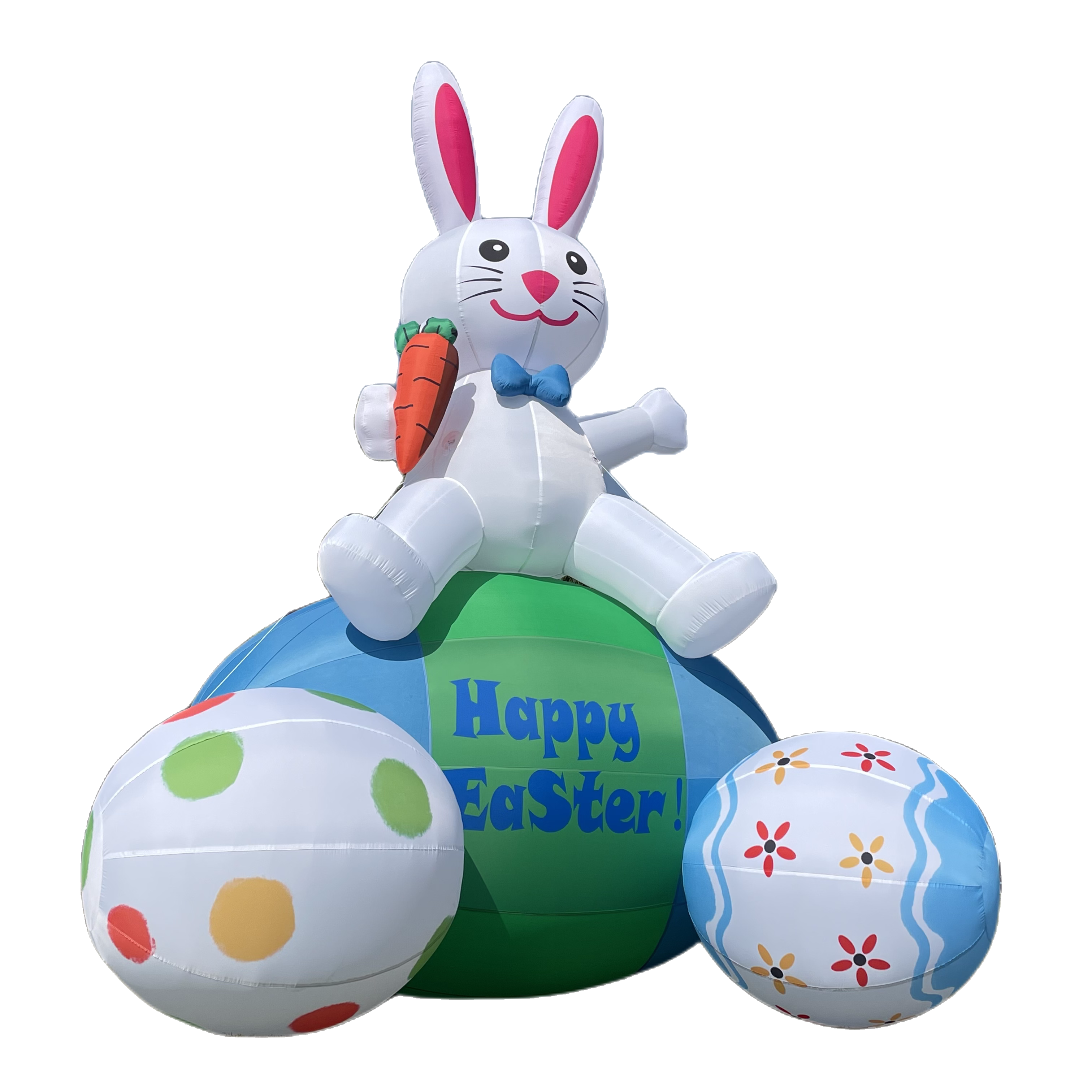 Gaint 20FT Easter Bunny,Easter Inflatables Outdoor Decorations,Blow up Outdoor Commercial Decoration with Blower,Suitable for Courtyard, Garden, Lawn
