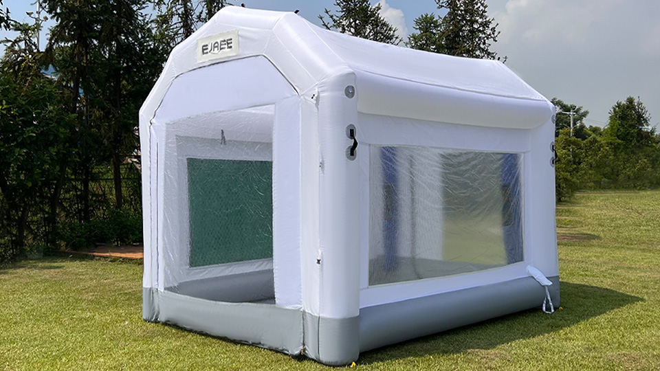 inflatable paint booth silver series