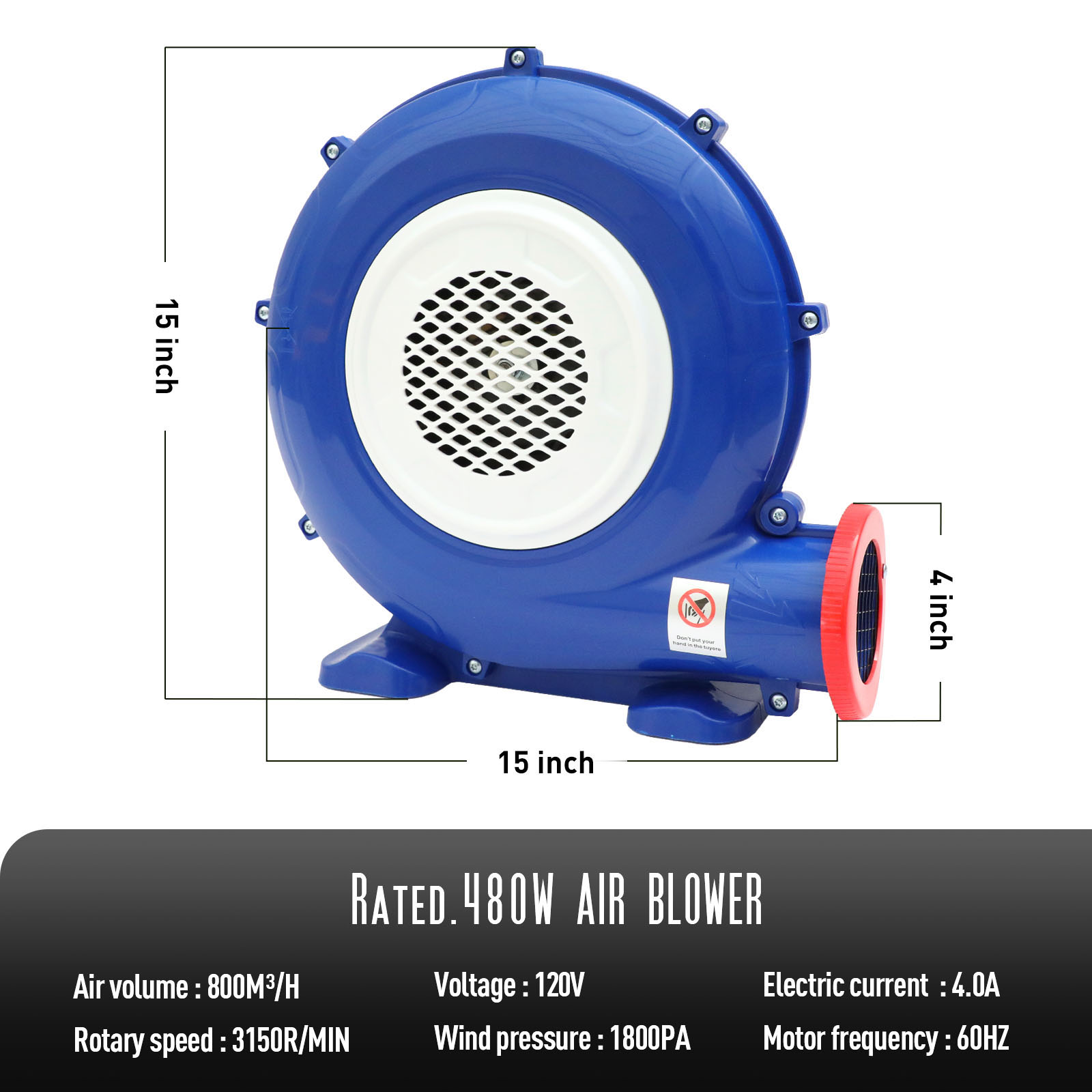 480w air blower